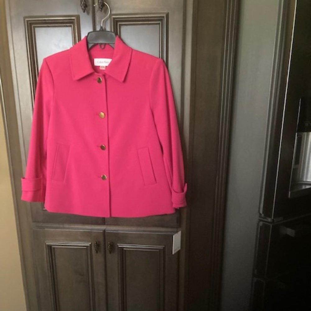 Calvin Klein Four Gold button down Jacket - Picture 1 of 11